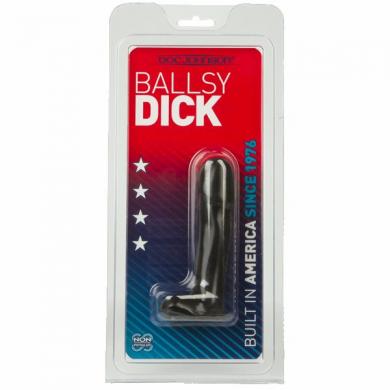 Ballsy Dick 4.5 x 1 - Black - Click Image to Close