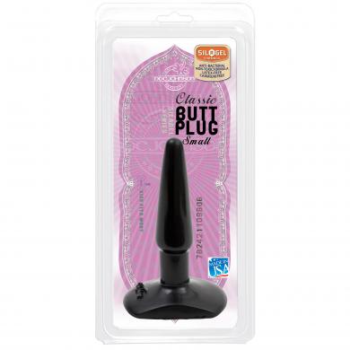 Butt Plug- Black- Small