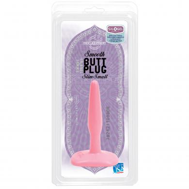 Butt Plug Slim Hot Pink- Small - Click Image to Close