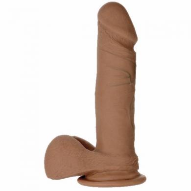 The Realistic Cock Ur3 Brown 6in