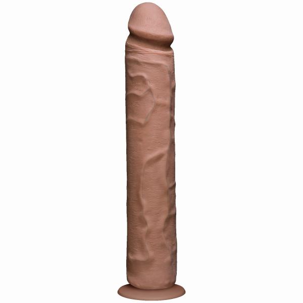 The Realistic Cock UR3 12 inches Brown Dildo - Click Image to Close