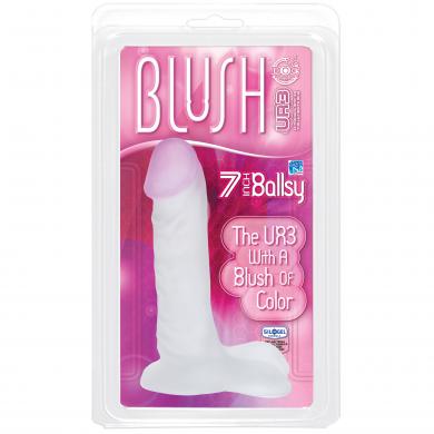 Blush UR3 7 inch dildo with balls - Click Image to Close