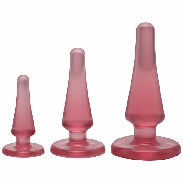 Crystal Jellies Anal Kit Pink - Click Image to Close