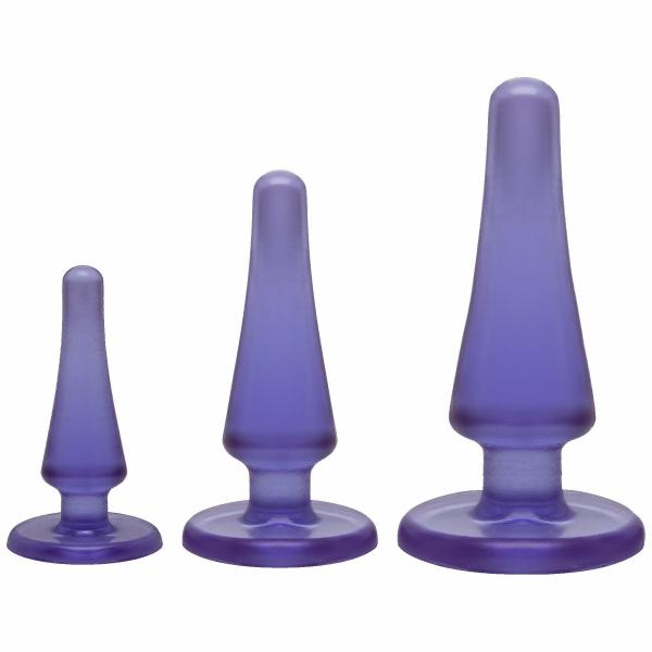 Crystal Jellies Anal Kit Purple - Click Image to Close