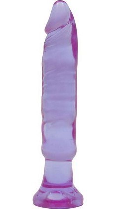 Anal Starter 6in Purple Jellie - Click Image to Close