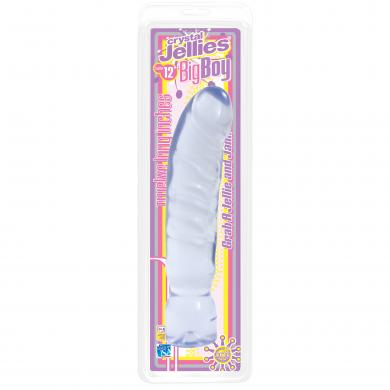 Big Boy Clear Jellie Dong 12in - Click Image to Close