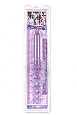 Anal and Smooth purple jelly double dildo - Click Image to Close