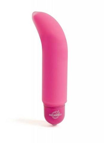 Velvet Touch Glass Vibrator Glee - Pink - Click Image to Close