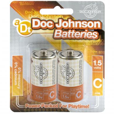 Doc Johnson Batteries C 2 Pack - Click Image to Close