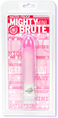 Jellie Sleeve Mini Brute with Frosted Vibe: Pink - Click Image to Close