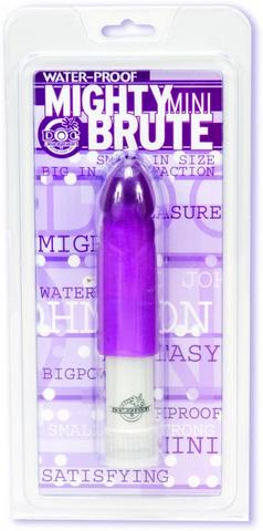 Jellie Sleeve Mini Brute with Frosted Vibe: Purple - Click Image to Close