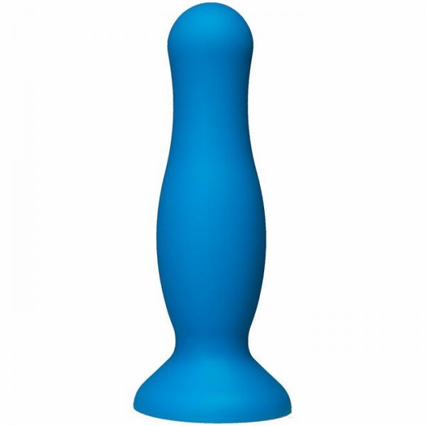 American Pop Mode Anal Plug 4.5 inches Blue - Click Image to Close