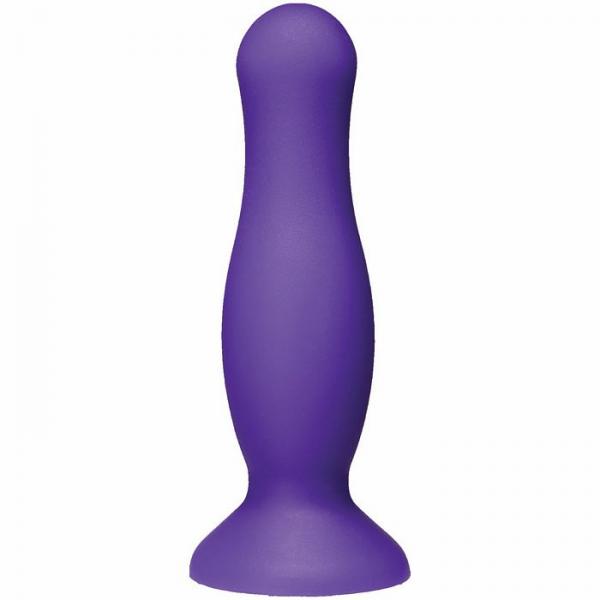 American Pop Mode Anal Plug 5 inches Purple - Click Image to Close
