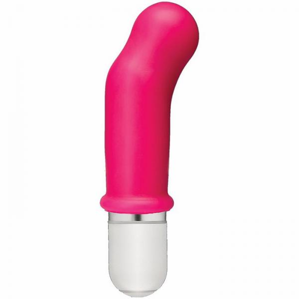 American Pop Pow Vibrator Pink 10 Function Silicone - Click Image to Close