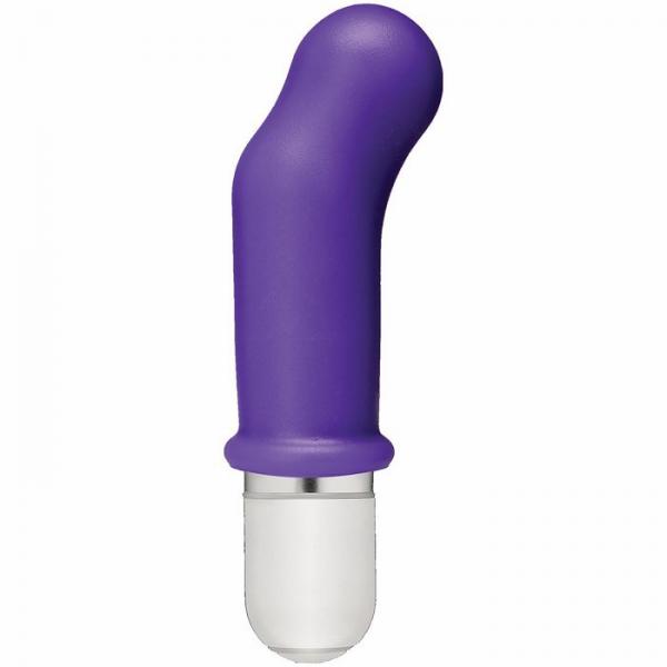American Pop Pow Vibrator Purple 10 Function Silicone - Click Image to Close