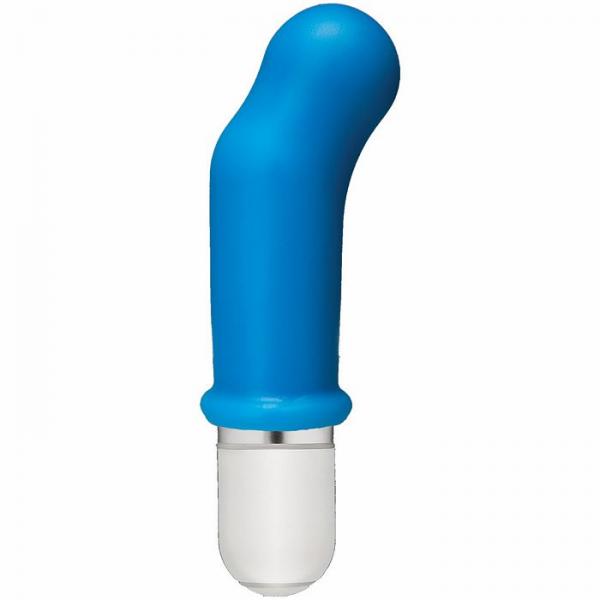 American Pop Pow Vibrator Blue 10 Function Silicone