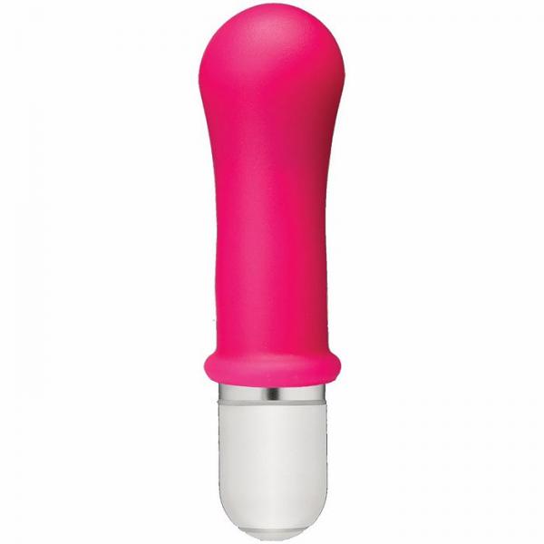American Pop Boom Vibrator Pink 10 Function Silicone - Click Image to Close
