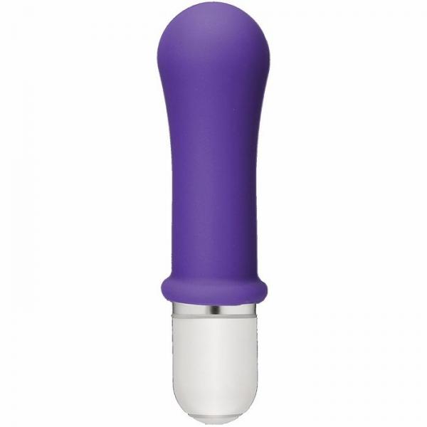 American Pop Boom Vibrator Purple 10 Function Silicone