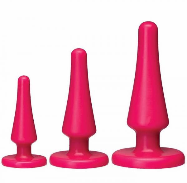 American Pop Launch Pink Anal Trainer Set
