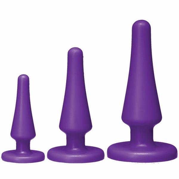 American Pop Launch Purple Anal Trainer Set - Click Image to Close