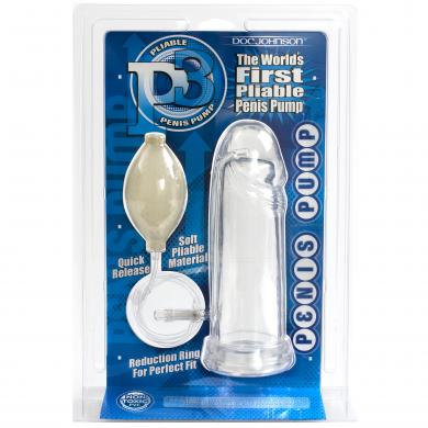 P3 Penis Pump - Clear - Click Image to Close