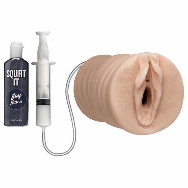 Squirt It Squirting Pussy Vanilla Beige Stroker - Click Image to Close