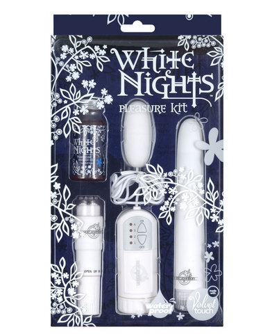 White Nights Pleasure Kit - 3 Vibrators - Click Image to Close