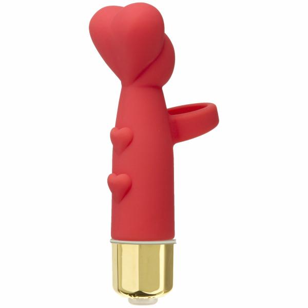 The Heavenly Heart Mini Massager Red - Click Image to Close