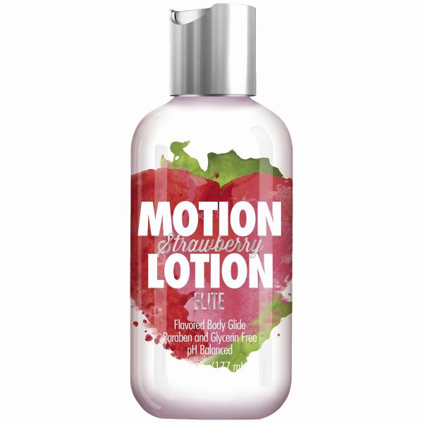 Motion Lotion Elite Strawberry 6oz - Click Image to Close