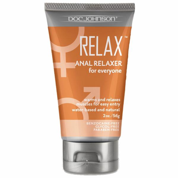 Relax Anal Relaxer Cream 2oz - Click Image to Close
