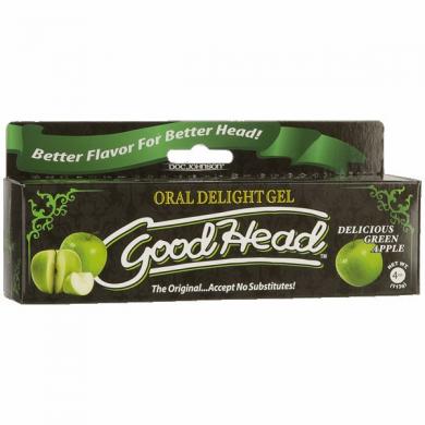 Goodhead Oral Delight Gel Green Apple - Click Image to Close