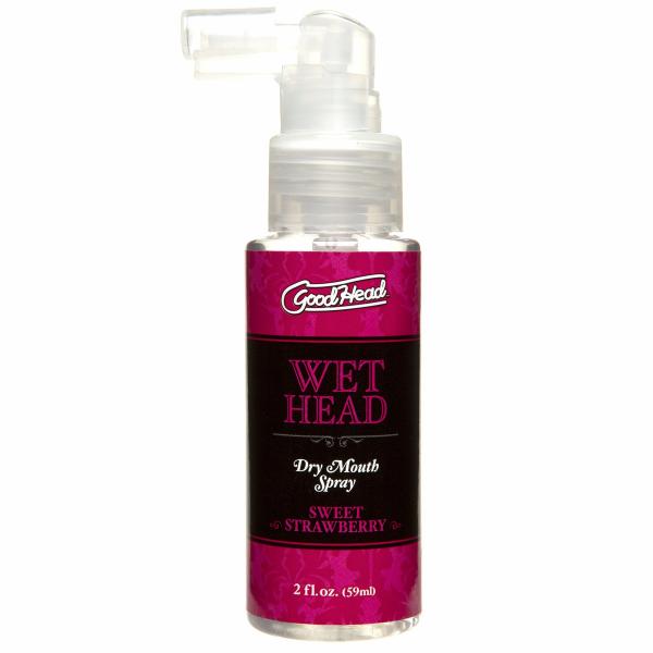 Goodhead Wet Head Dry Mouth Spray Strawberry - Click Image to Close