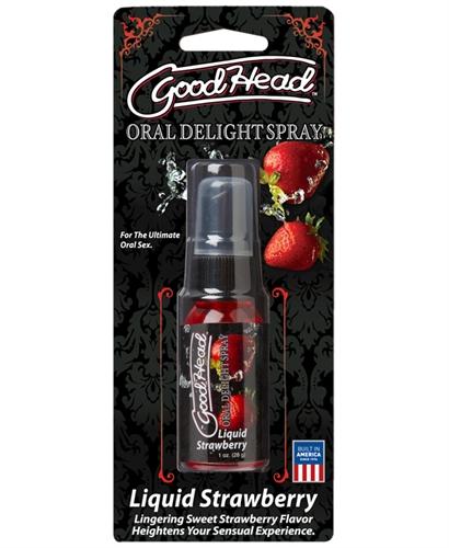 Goodhead Oral Spray Strawberry 1oz - Click Image to Close