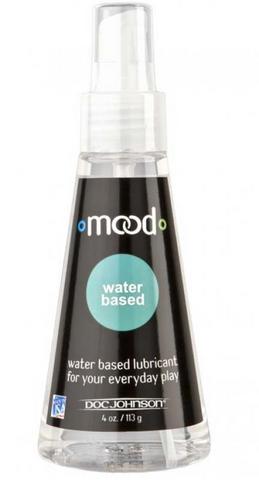 Mood Water Based Lube 4 oz - Click Image to Close