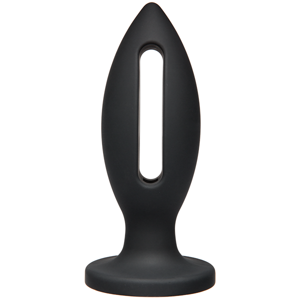 Kink Wet Works 6 inches Silicone Lube Luge Plug Black - Click Image to Close