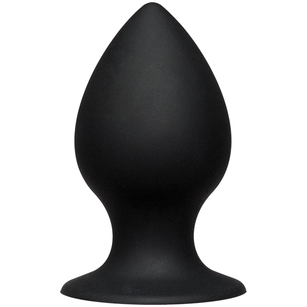 Kink Ace Silicone Plug Black 3 inches Small - Click Image to Close