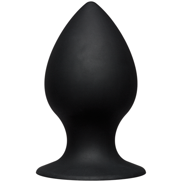 Kink Ace Silicone Anal Plug X-Large 5 inches Black - Click Image to Close