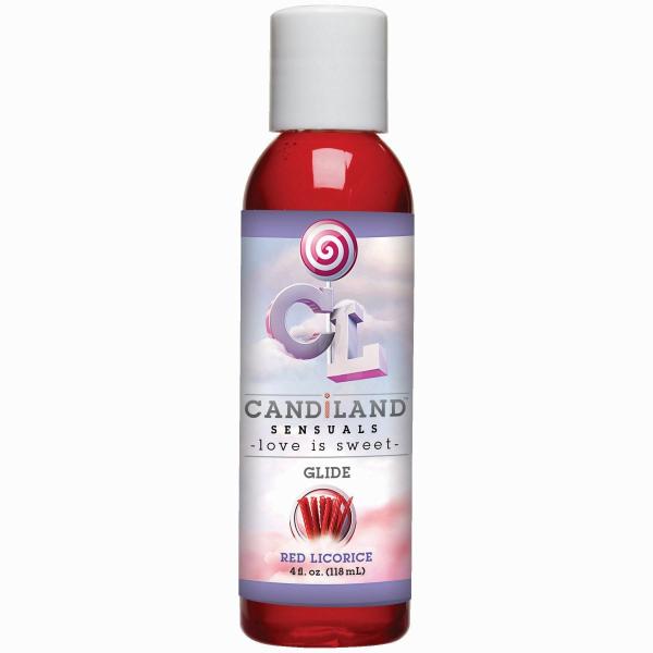 Candiland Glide Red Licorice 4oz - Click Image to Close