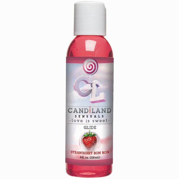 Candiland Glide Strawberry Bon Bon 4oz - Click Image to Close