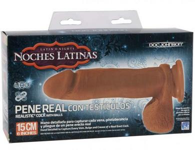 Noches Latinas Pene Real 6in - Click Image to Close