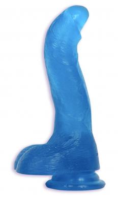 G Freak Dong W/Suction Cup Blue Jellie