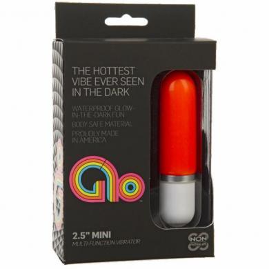 Glo Mini Vibrator Orange - Click Image to Close