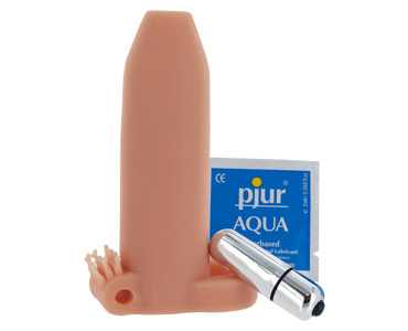 Deemun Vibrating Penis Girth Enhancer 1.5 inch - Click Image to Close