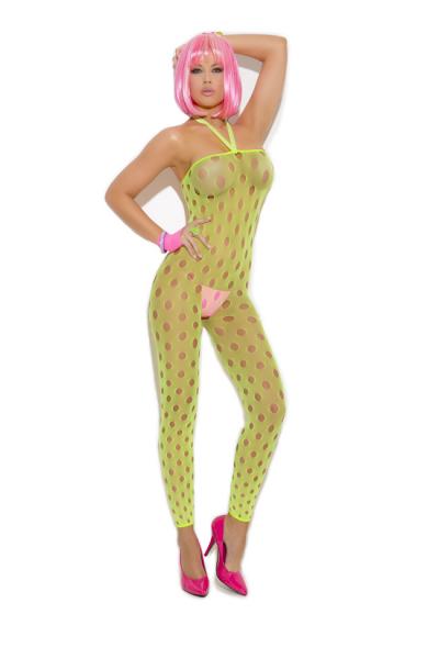 Vivace Footless Bodystocking Light Green O/s - Click Image to Close