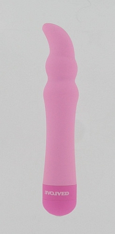 Fleur De Lis Silky G 6 in Vibrator Pink - Click Image to Close