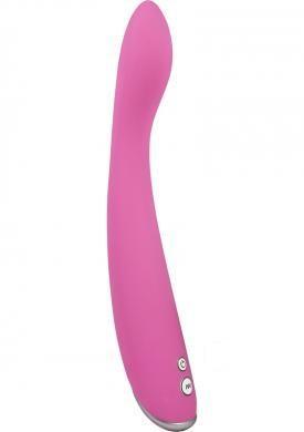 Adam & Eve Silicone G Luxe Vibrator - Pink - Click Image to Close