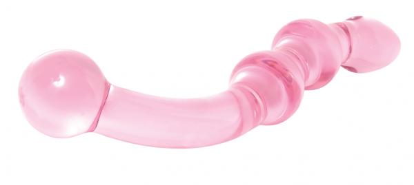 Double Trouble Glass G Dildo - Click Image to Close