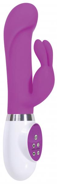 Goddess G Purple Silicone Vibrator - Click Image to Close