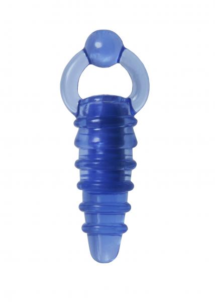 Finger Banger Blue Vibrator - Click Image to Close