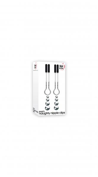 Adam & Eve Naughty Nipple Clips - Click Image to Close